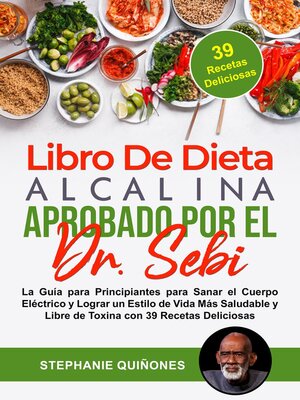 cover image of Libro De Dieta Alcalina Aprobado Por El Dr. Sebi